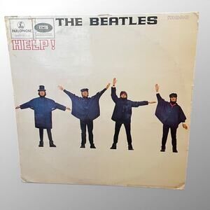 The Beatles Help UK Mono LP 1965 Parlophone PMC 1255 Vinyl Record